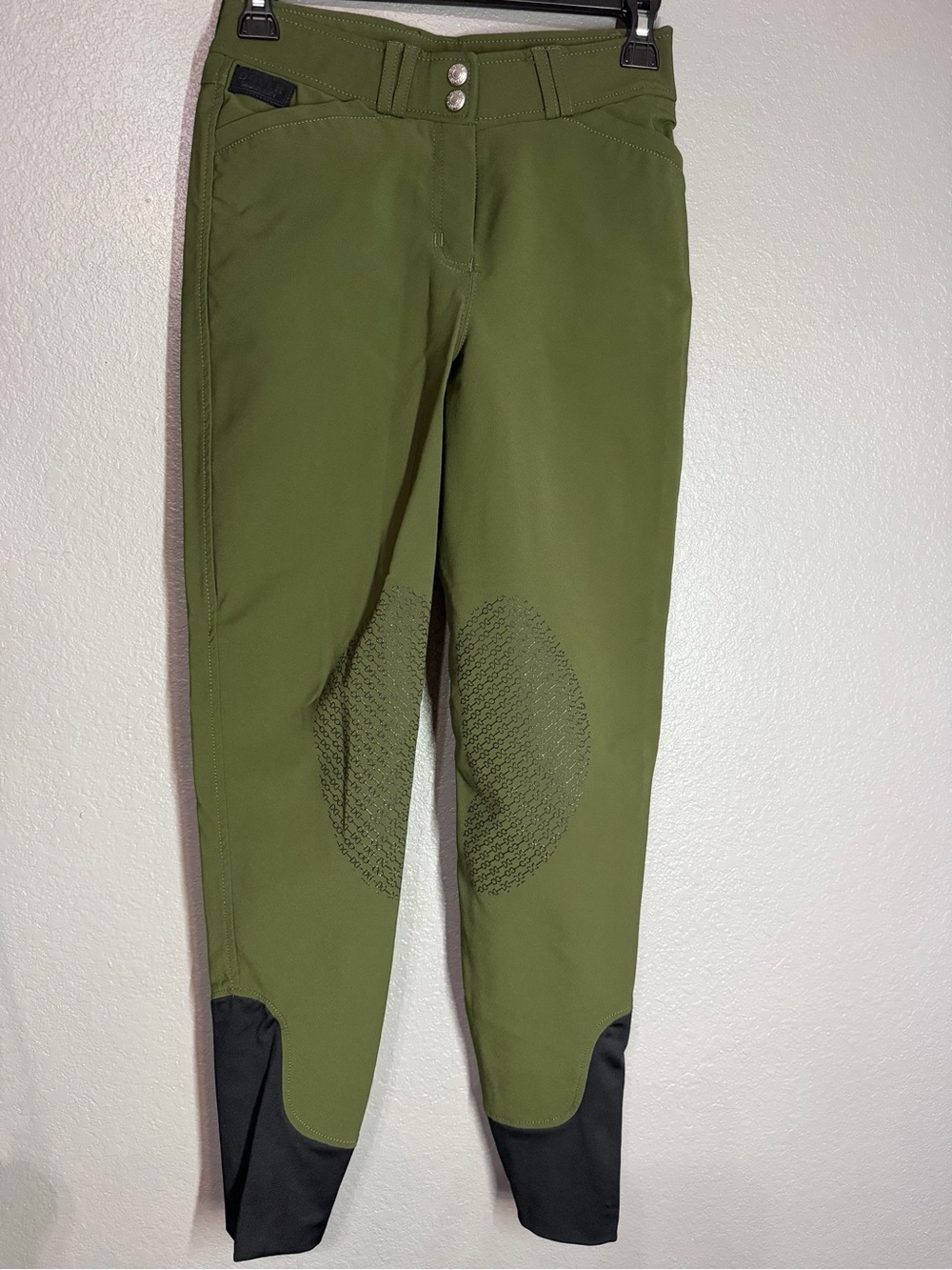 Dover Saddlery Olive Green Riding Breeches 26